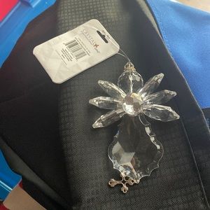 Glass ornament angel new